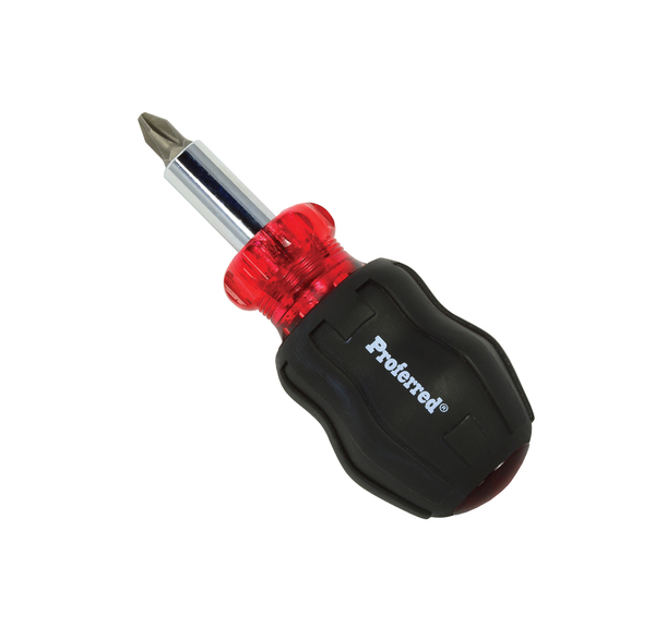 T29001 PROFERRED INTERCHANGEABLE BIT SCREWDRIVER SETS - STUBBY 5 PIECE IN 1