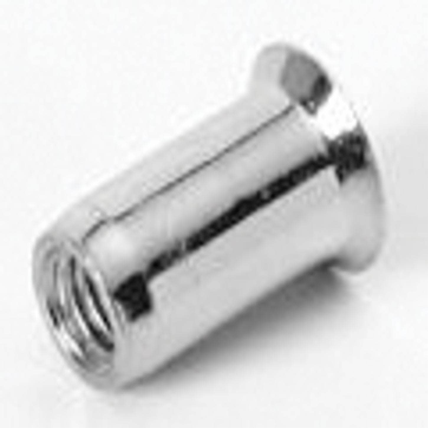 CF-TU-AM10UFO45 TU-AM10UFO45, Rivetnut Insert, M10x1.5 ISO-5H (3.00-4.50mm Grip) Round Body, Countersunk Head, Alu