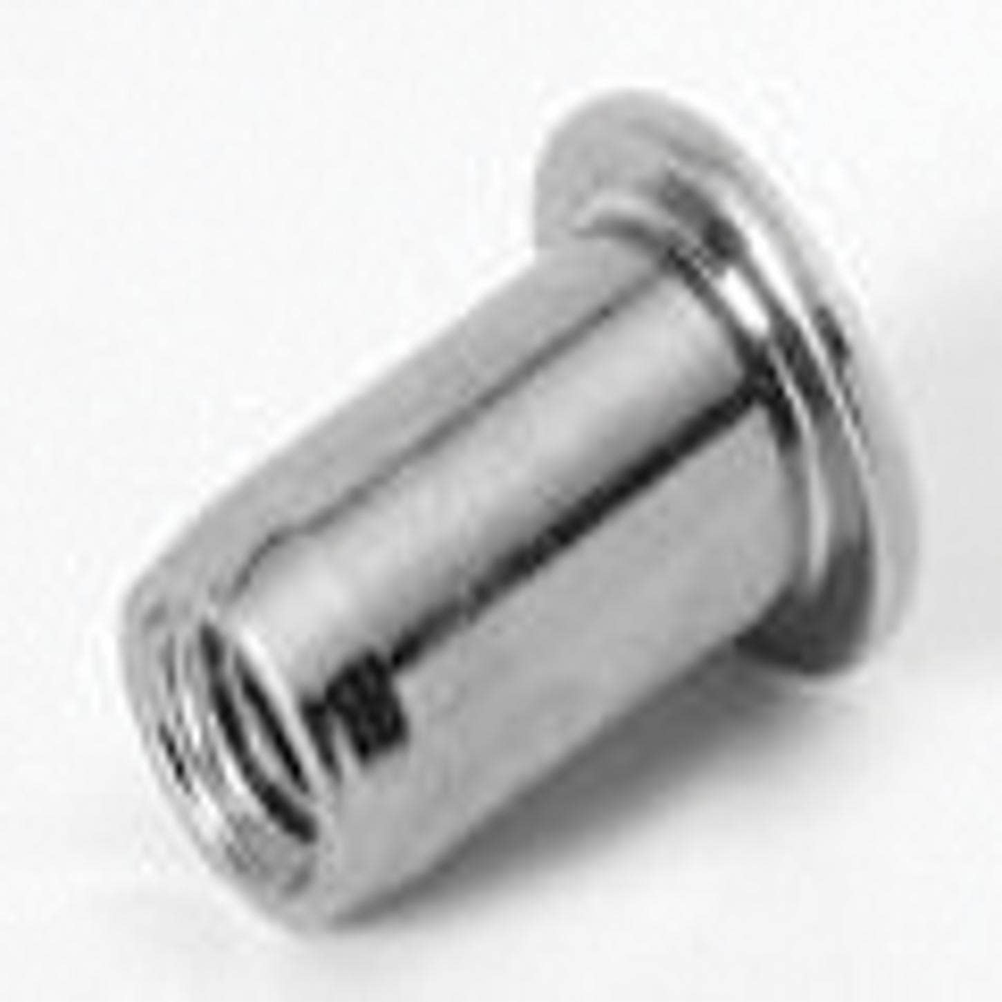 CF-TU-SSM10UPO30 TU-SSM10UPO30, UPO Rivetnut M10 .80-3.00mmGrip, Flat Head HD 15.00 HT 1.00, BD 12.00 BL 18.50 304