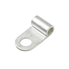 CF-205145 Non-Insulated Flag Ring Terminal, 1/4" Stud, 6 Ga (100 MIN)