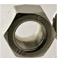NYLON LOCKNUT H SS 316 NYLON LOCKNUT H SS 316