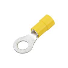 CF-553065 Vinyl Ring Terminal, Funnel Entry, 6 Stud, Yellow, 12-10 Ga (100 MIN)