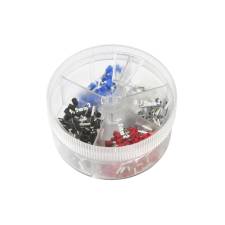 Wire Ferrule Kit, Insulated 0.5-2.5mm (22-14 ga), 400 pc. (1 MIN)