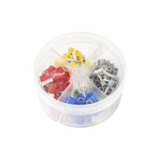 Wire Ferrule Kit, Insulated 4.0-16.0mm (12-6 ga), 100 pc. (1 MIN)