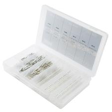 Clear-View Butt Connector &amp; Heat Shrink Kit - 125 pc. (1 MIN)