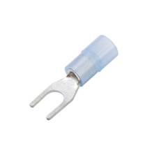 CF-860205 Nylon Narrow Block Spade Terminal, 10 Stud, Blue, 16-14 Ga (100 MIN)