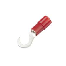 Nylon Hook Terminal, 6 Stud, Red, 22-18 Ga (100 MIN)