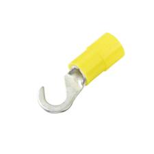Nylon Hook Terminal, 6 Stud, Yellow, 12-10 Ga (100 MIN)