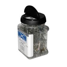 Clear-View Heat Shrink &amp; Crimp Butt Connector Jar, 100pc, Assort, 22-18/16-14/12-10 Gauge (1 MIN)
