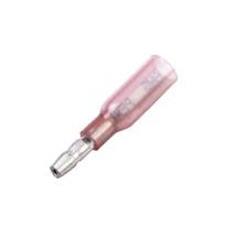 Molex 19164-0010, Perma-Seal™ Heat Shrink &amp; Crimp Bullet Terminal, Male, .157&quot;, Red, 22-18 Ga (SA-2