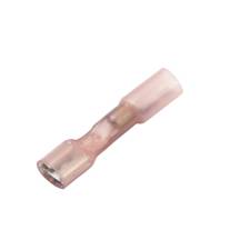 CF-966715LF Lead-Free Heat Shrink & Solder Push-On Terminal, Female, Fully Ins., .250", Red, 22-18 Ga (10 MIN)