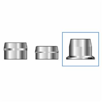 CF-3LC-2DR28G Huck C50L 3LC-2DR28G Lockbolt Collar; 7/8 Inch (0.875 Inch), Flange Collar, Grade 5 Steel, Zinc Cl