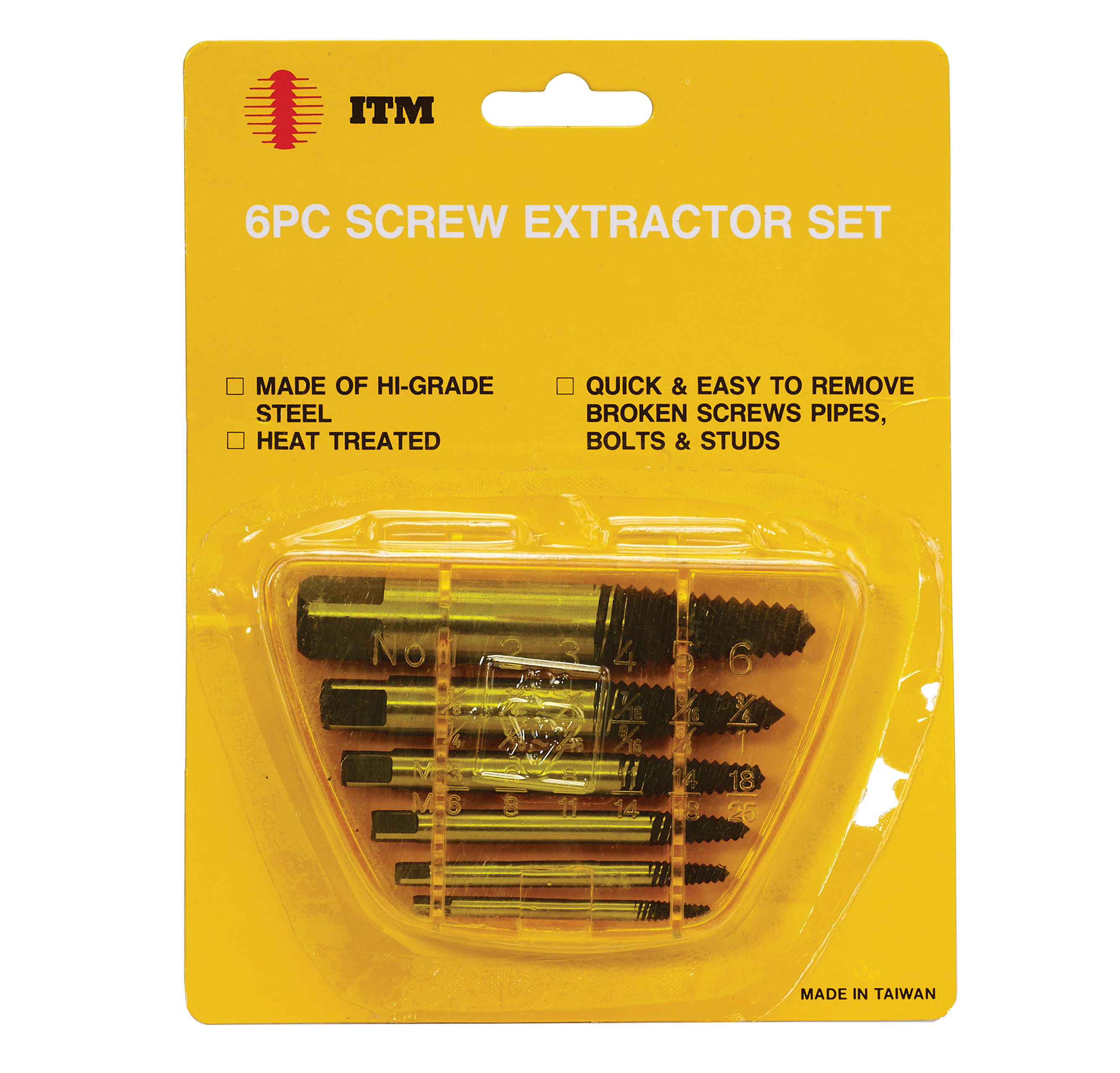 SCREW EXTRACTOR SET SCREW EXTRACTOR SET