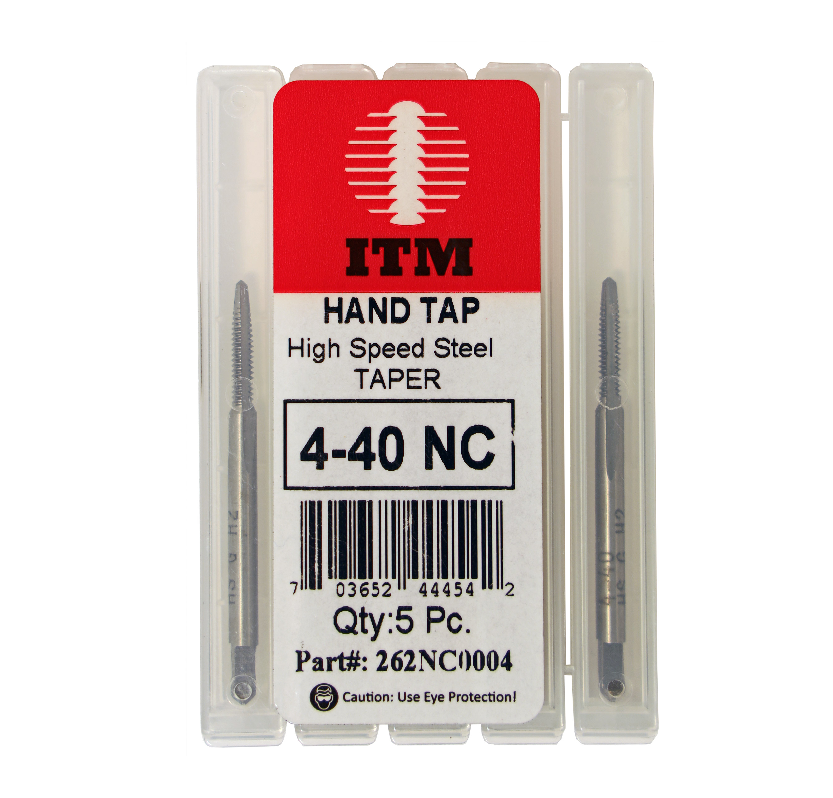 C48100 HSS TAP - 4-40 NC TAPER TAP HSS