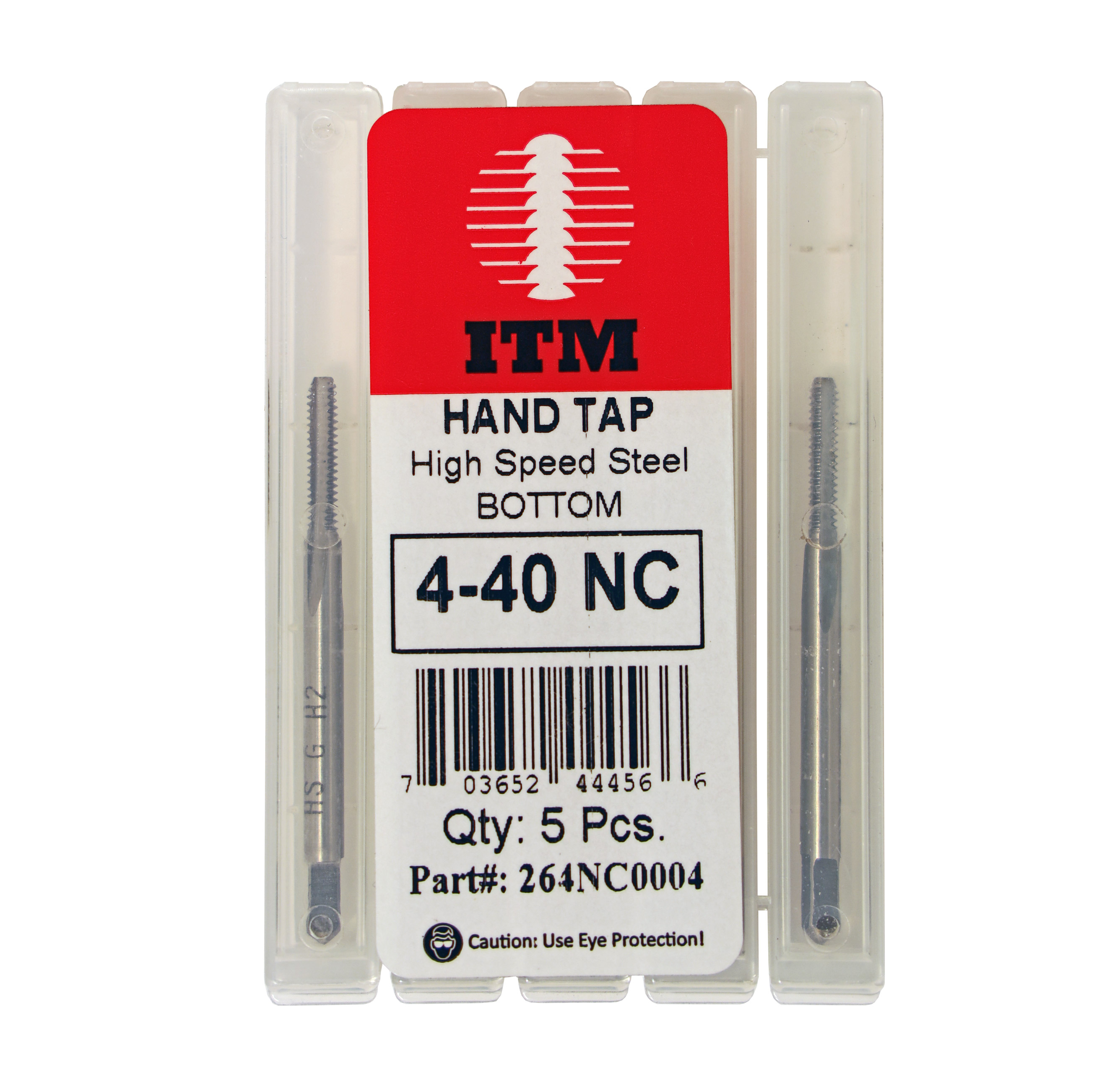 C49100 HSS TAP - 4-40 NC BOTTOM TAP HSS
