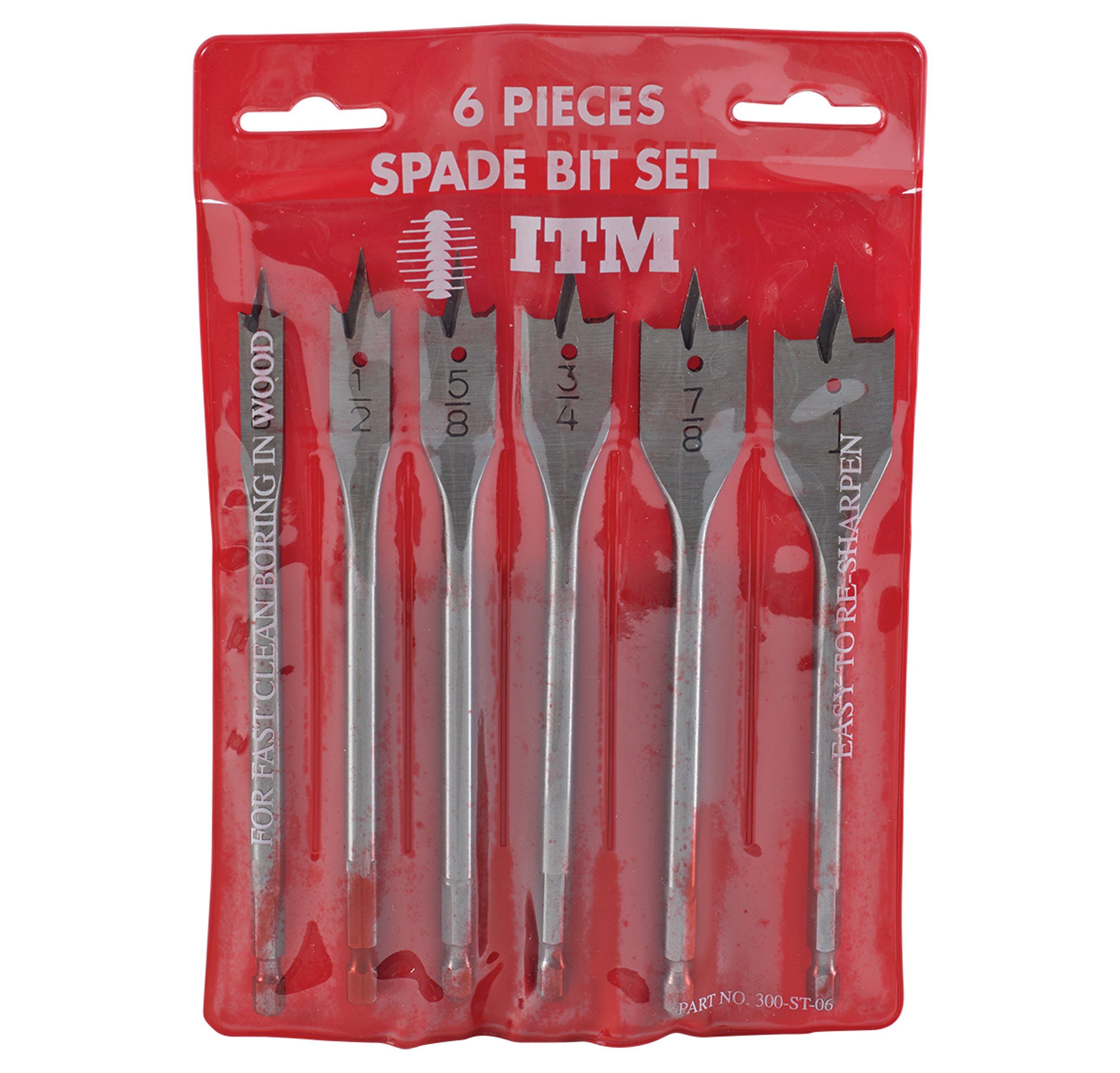 SPADE BIT SET SPADE BIT SET