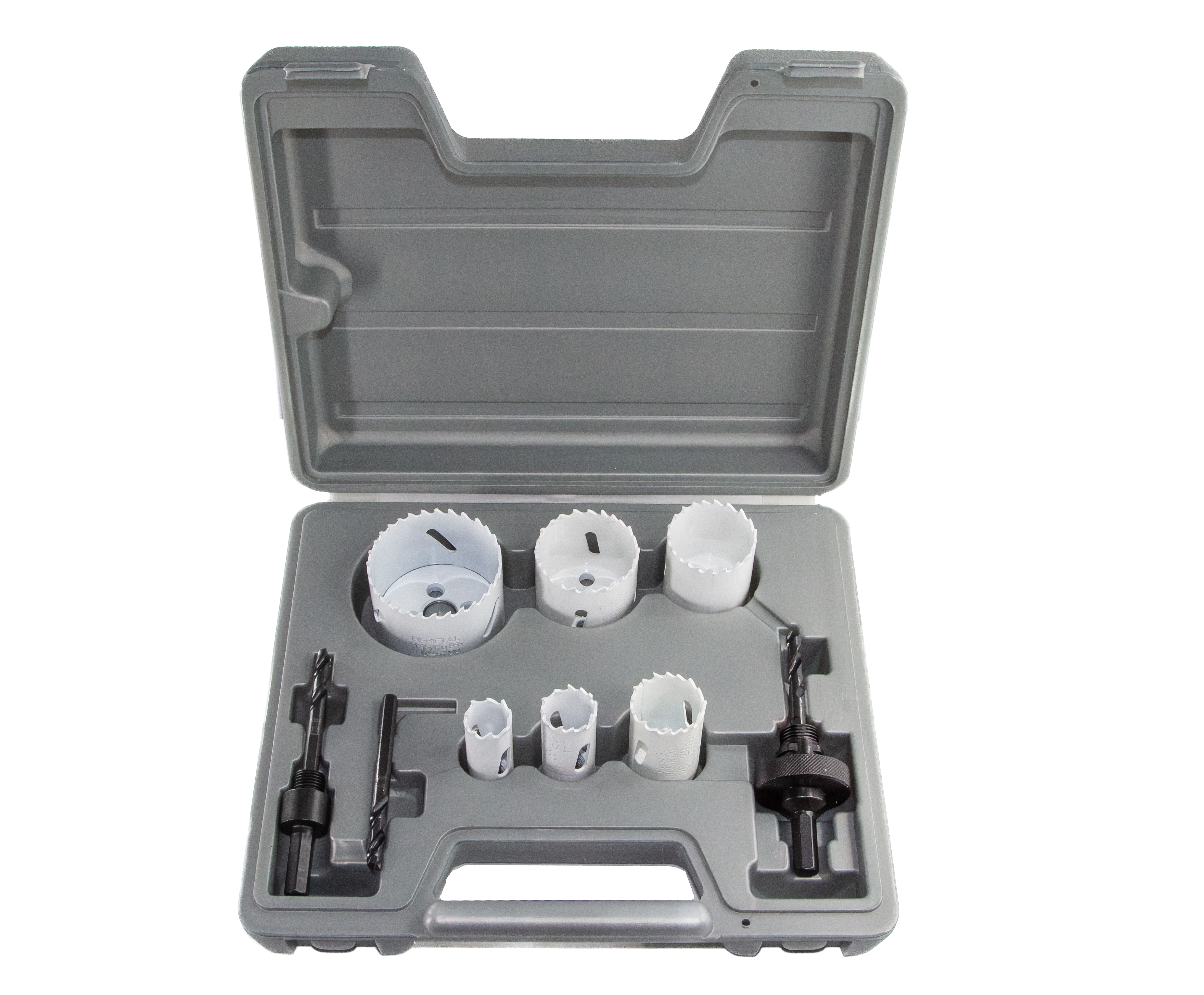 9 Piece Bimetal Hole Saw Kit