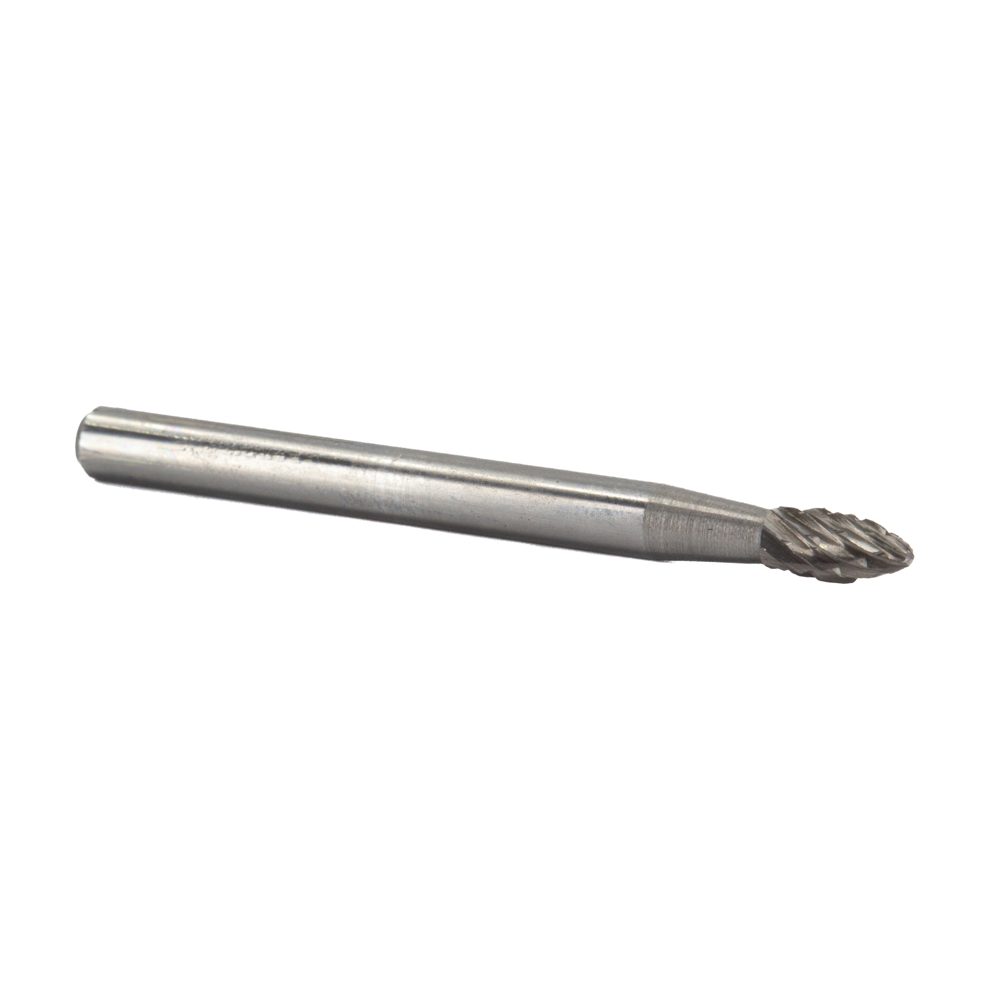 SH-41 1/8&quot; X 1/4&quot; Flame Carbide Bur 1/8&quot; Shank