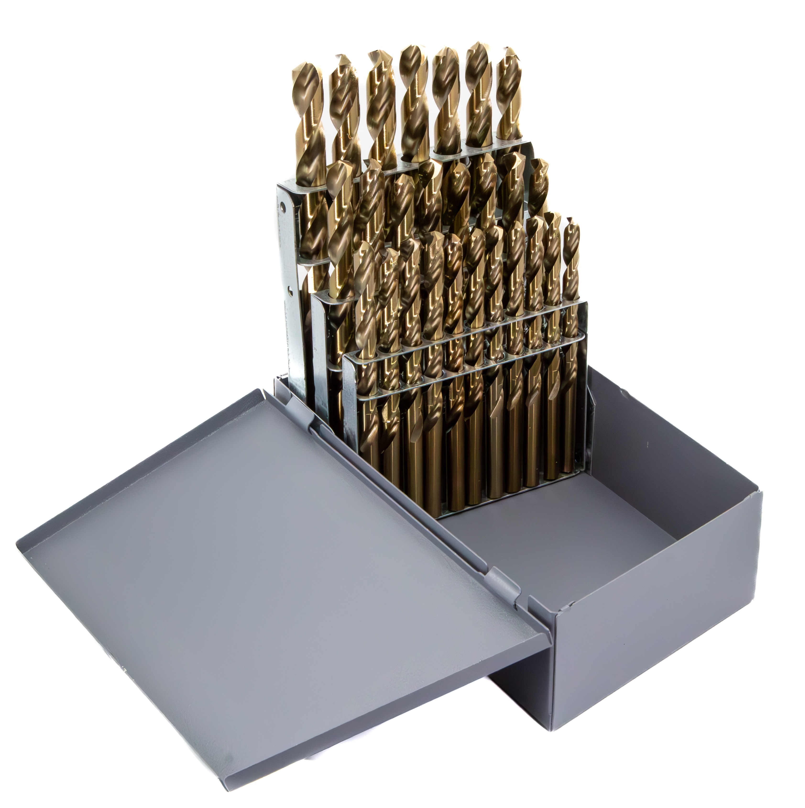 26 Piece Cobalt Jobber Length Drill Bit Set, A - Z, DWDCO Series