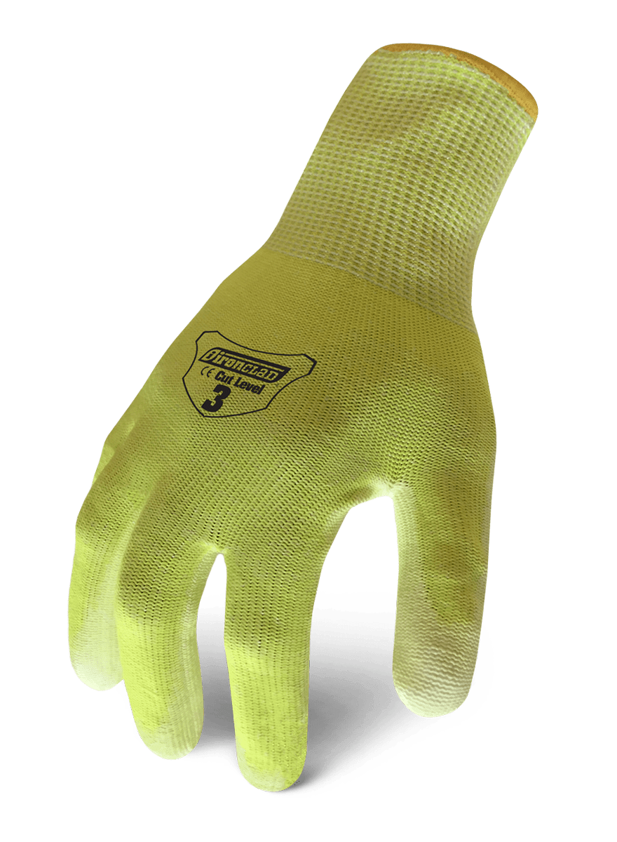 IRONCLAD KNIT CUT 3 HI VIZ YELLOW