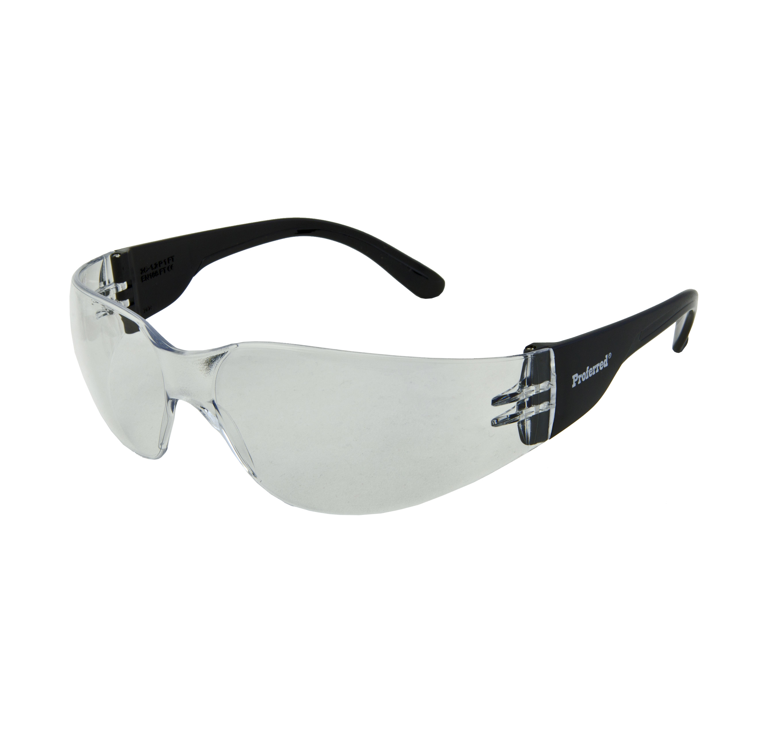 M15101 Safety Glasses ANSI Z87.1 Compliant - Proferred 100 Clear Lens AS&AF