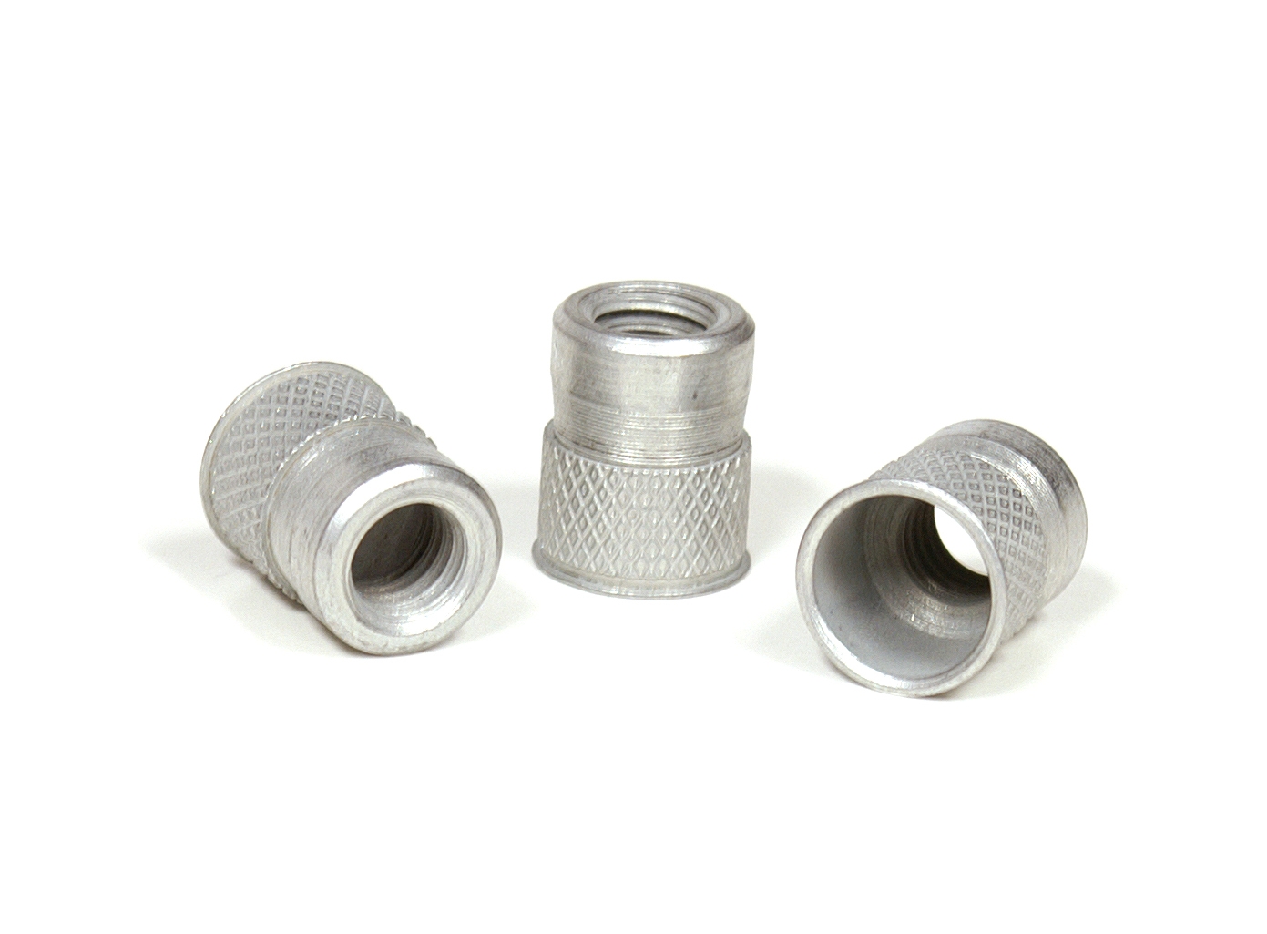10-24 x Grip 1 Diamond Knurl Swaging Series 18-8 Stainless Steel Rivet Nut