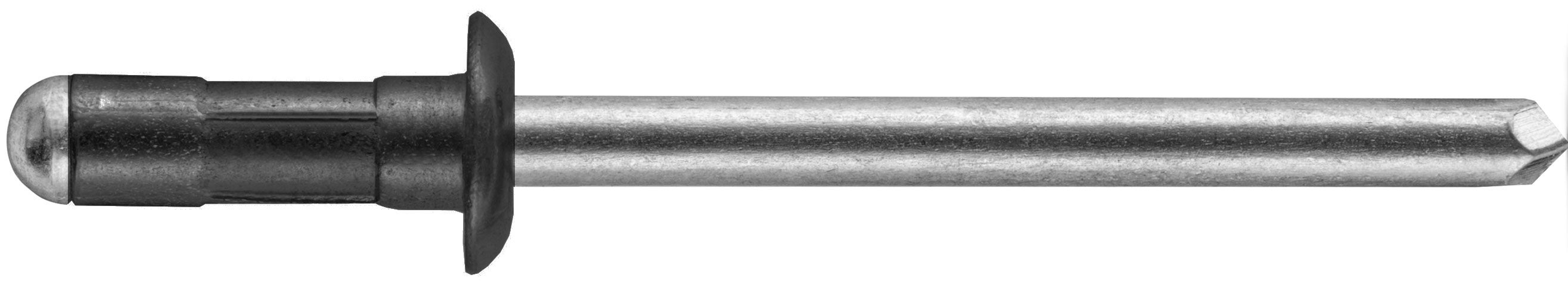 CF-/ABS43-45MG/BLACK 1/8 X .586 (.125/.312 MULTIGRIP) ALUM/STEEL BLACK, ROHS COMPLIANT