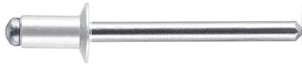 CF-/50261 1/8 X .385 (1/8 -3/16 GRIP) 1/4 HEAD ALU/ALU OPEN END BR, ROHS COMPLIANT