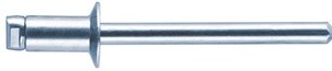 CF-/SCS32/IR 3/32X.225(.063-.125GRIP)STL/STL CSK OPEN END BLIND RIVET ROHS COMPLIANT