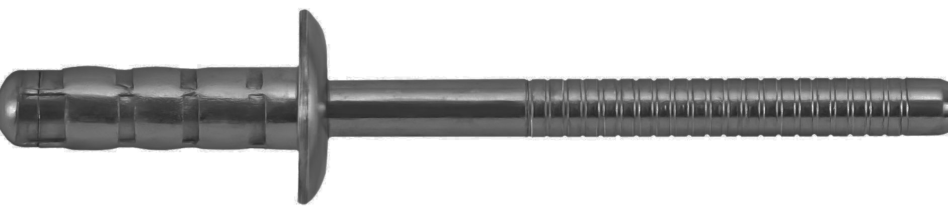 CF-/FBF-0614/RVX/BO 3/16 X .540 (.060-.250 GRIP#1) 18-8SS MULTI-GRIP BLACK OXIDE, ROHS COMPLIANT