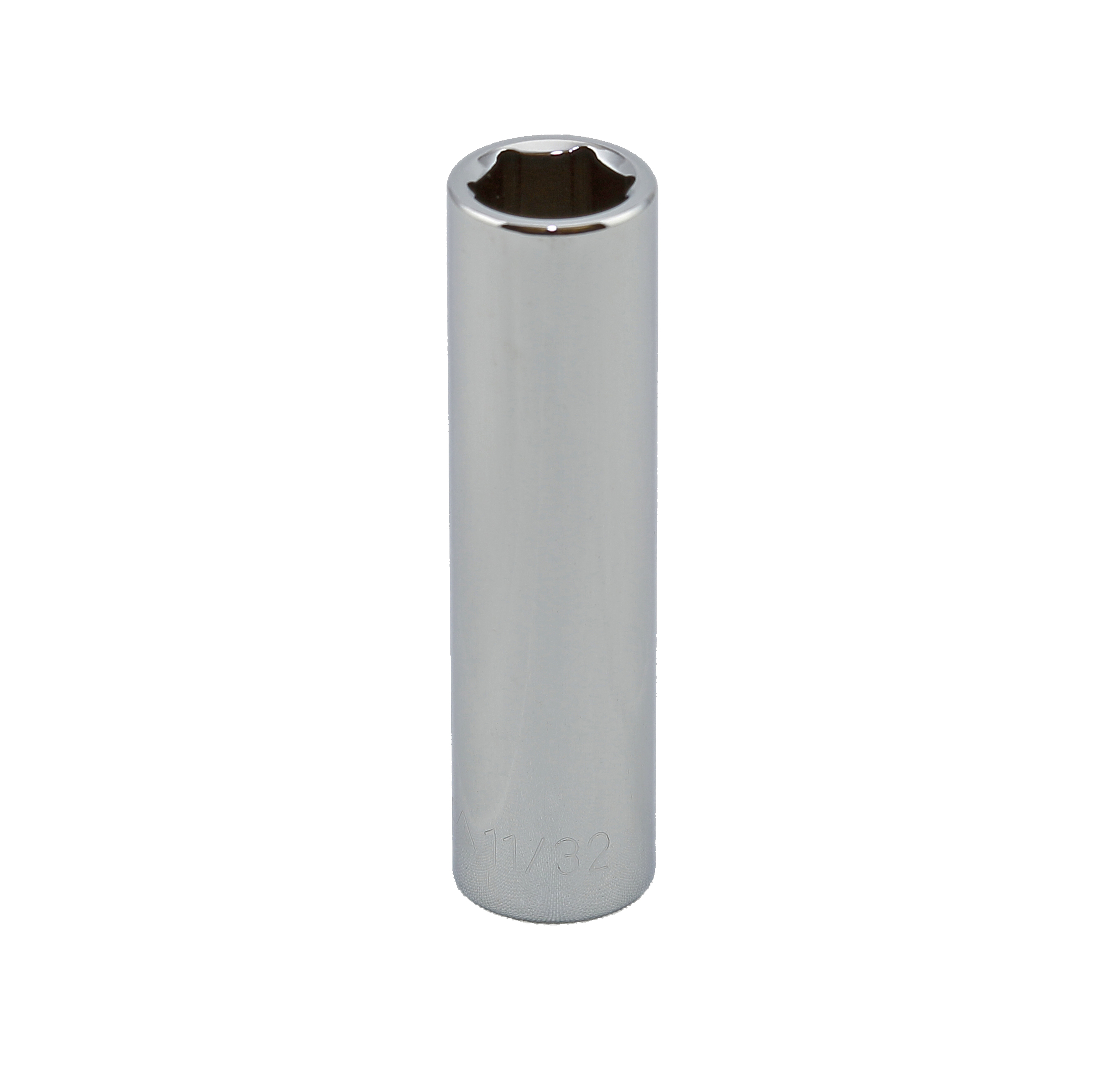 S15111 1/4" DRIVE SAE SOCKET - 11/32" DEEP 6 Point