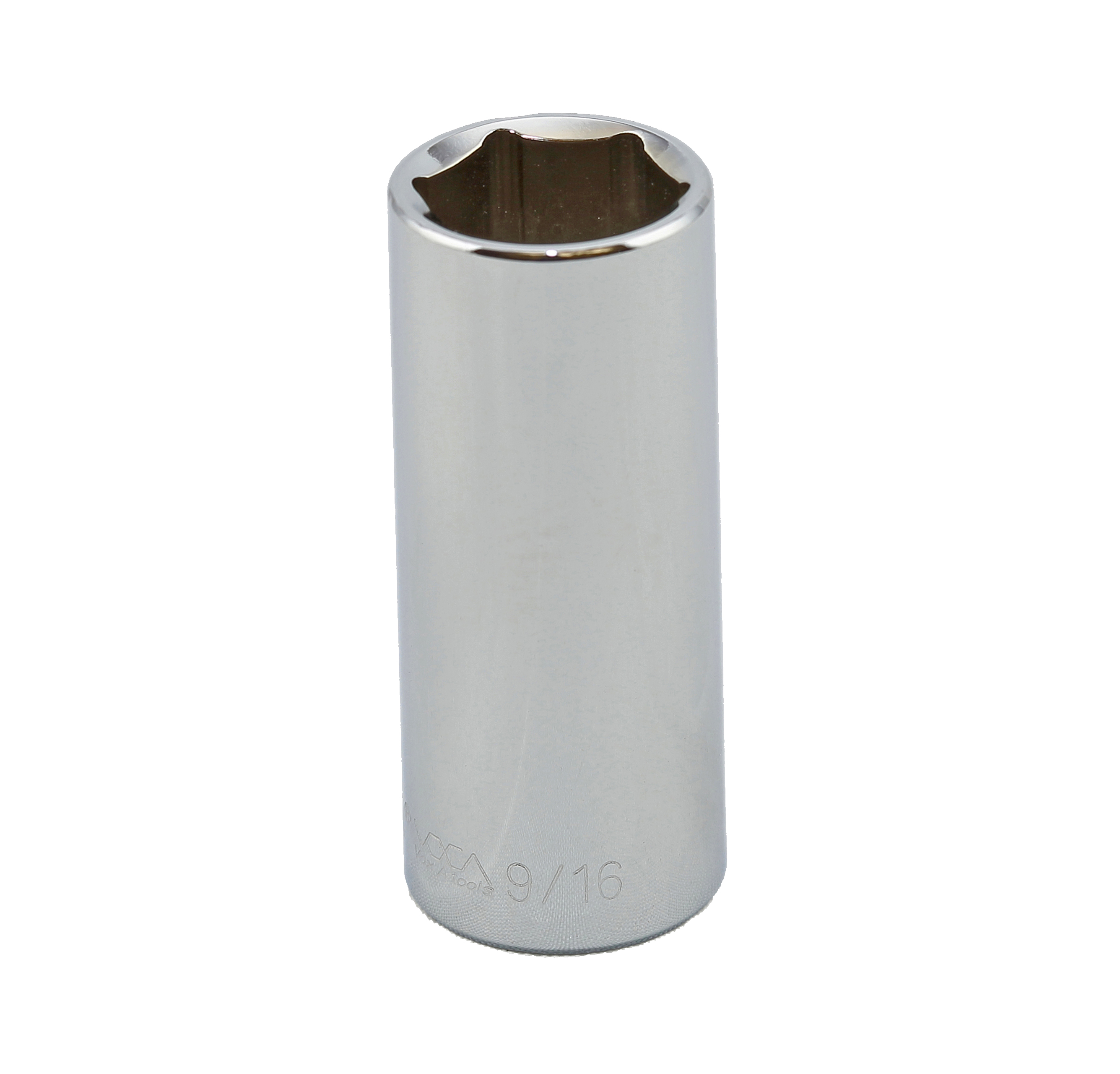 S15118 1/4" DRIVE SAE SOCKET - 9/16" DEEP 6 Point