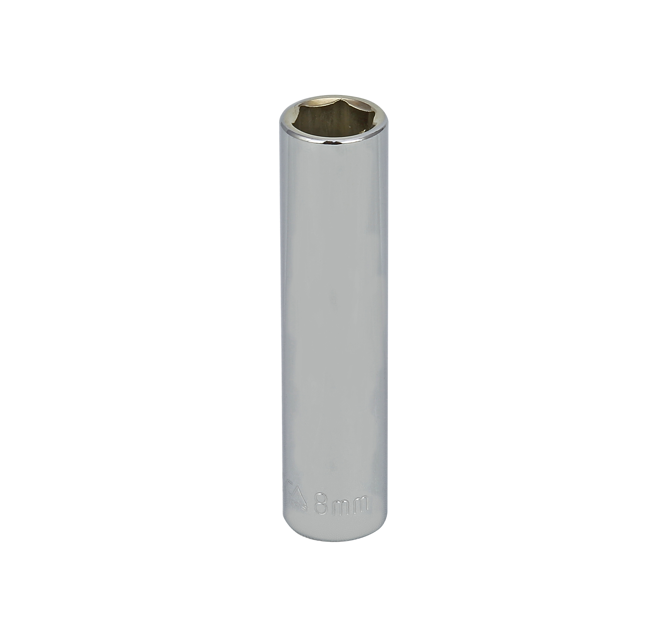 S16108 1/4" DRIVE METRIC SOCKET - 8 MM DEEP 6 Point