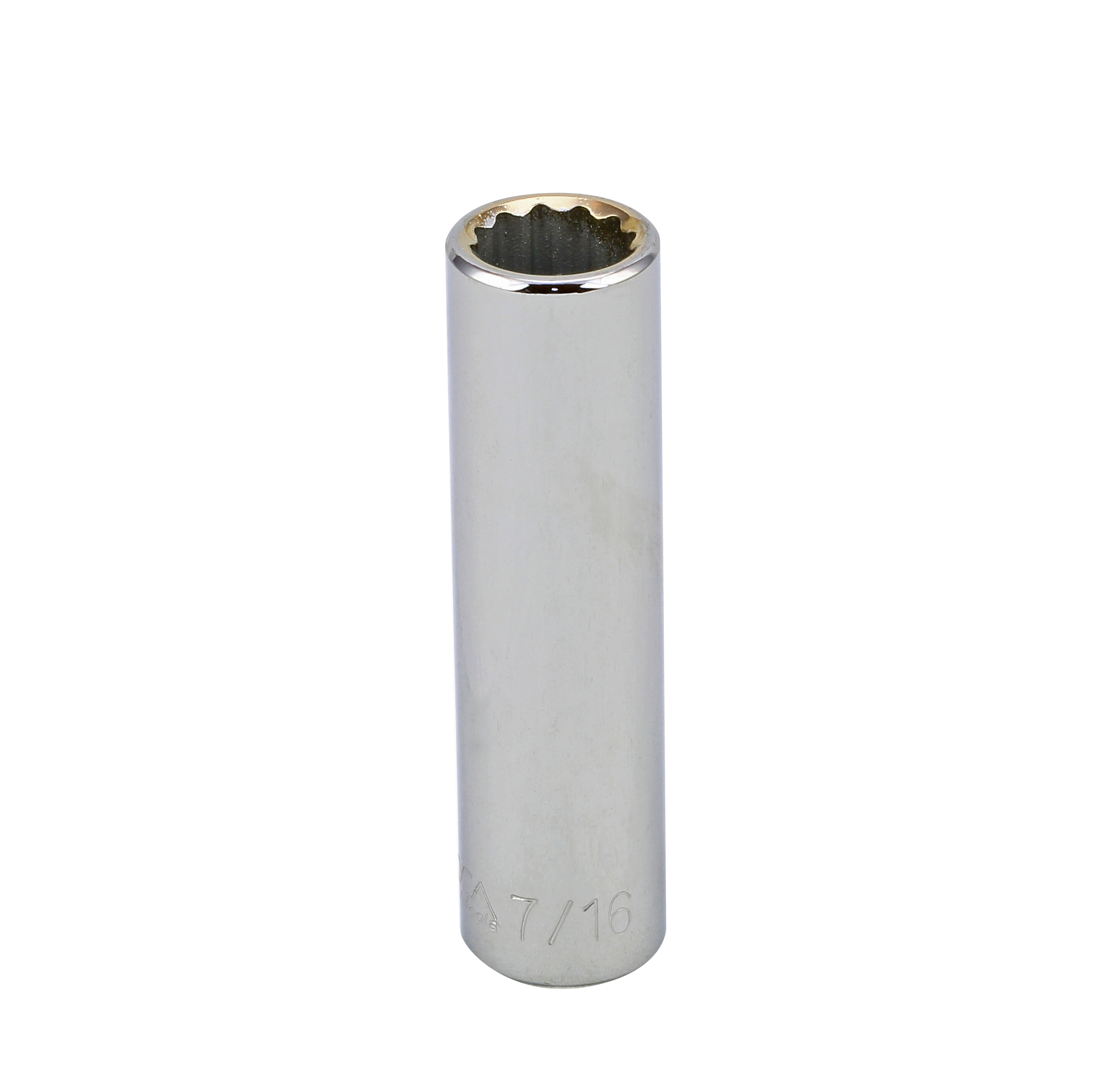 S19314 3/8" DRIVE SAE SOCKET - 7/16" DEEP 12 Point
