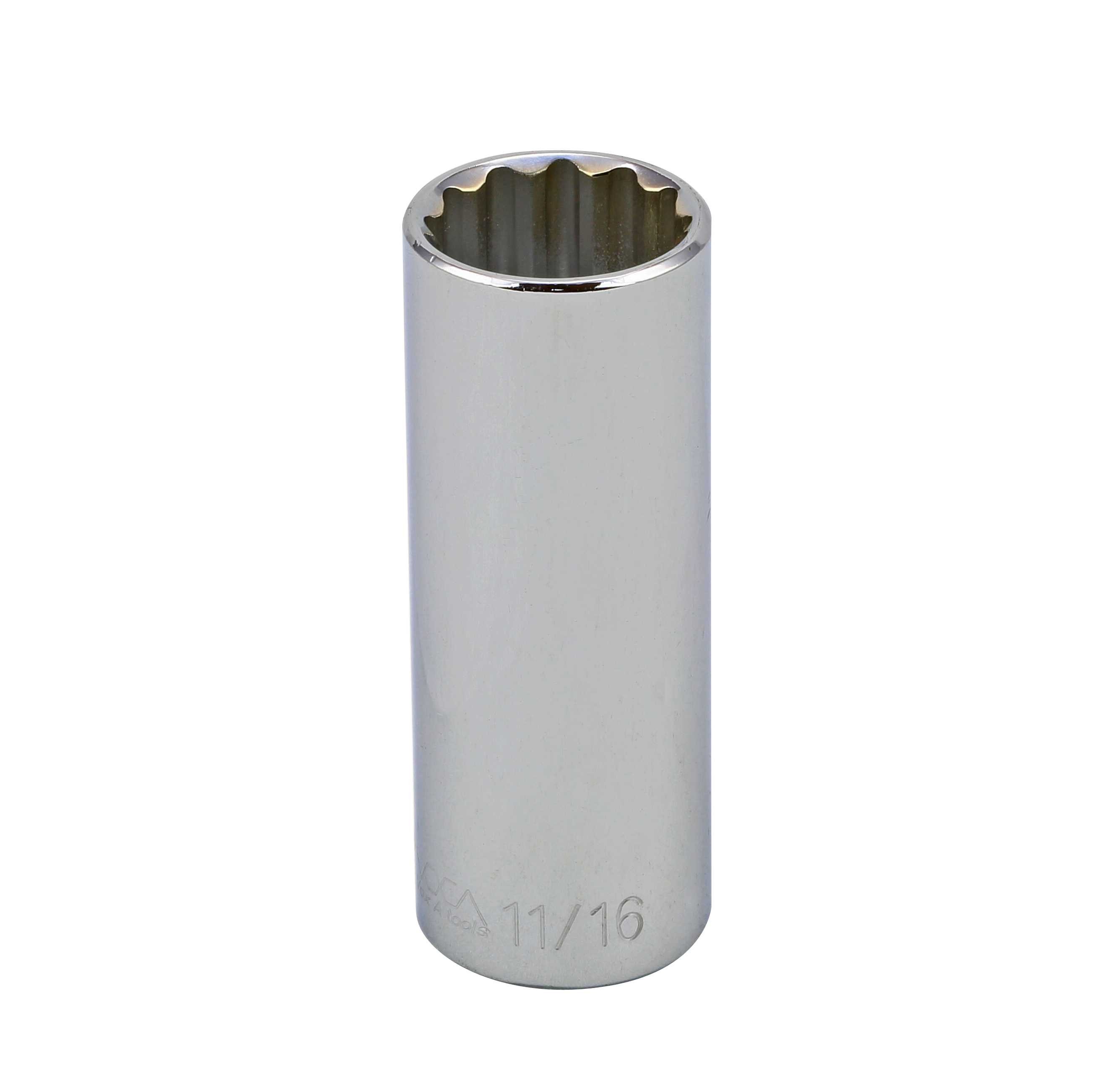 S19322 3/8" DRIVE SAE SOCKET - 11/16" DEEP 12 Point