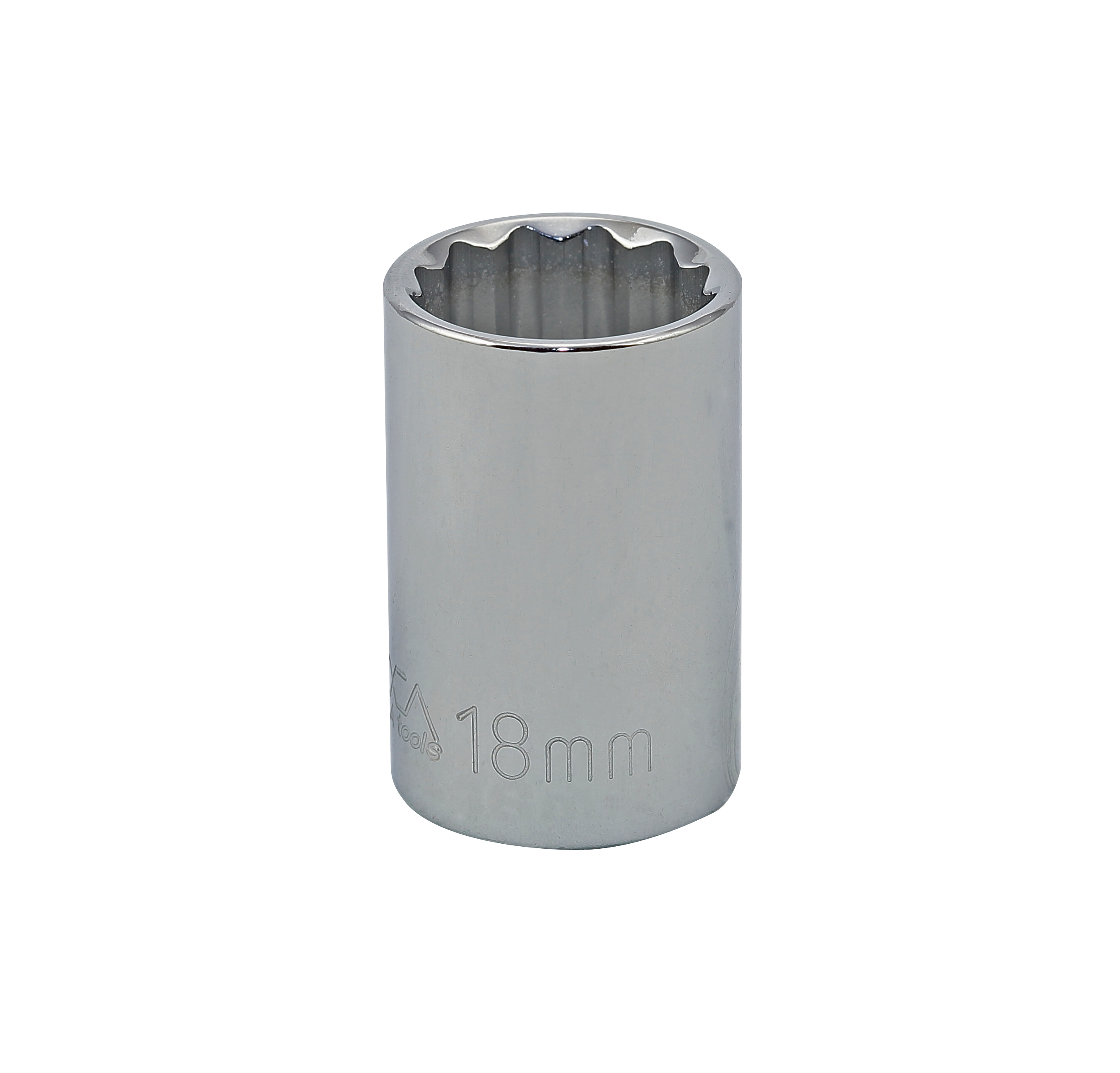 S24218 1/2" DRIVE METRIC SOCKET - 18 MM STANDARD 12 Point
