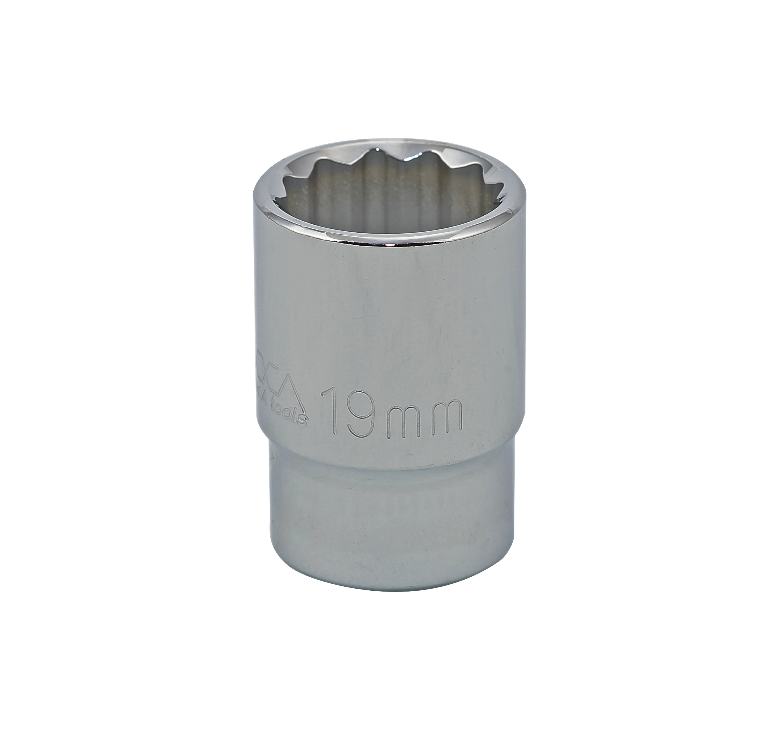 S24219 1/2" DRIVE METRIC SOCKET - 19 MM STANDARD 12 Point