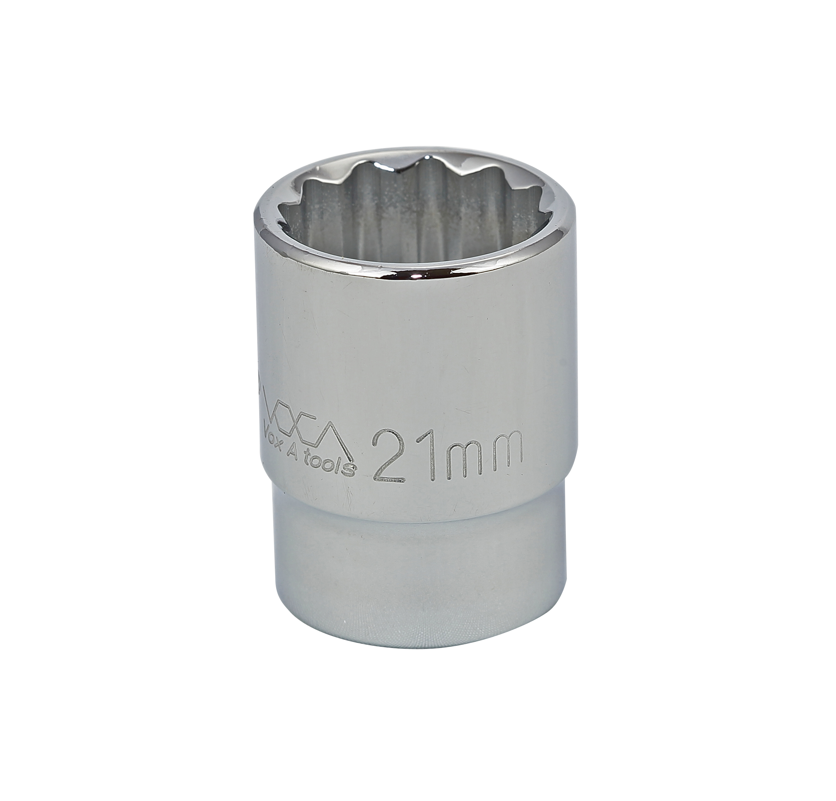 S24221 1/2" DRIVE METRIC SOCKET - 21 MM STANDARD 12 Point