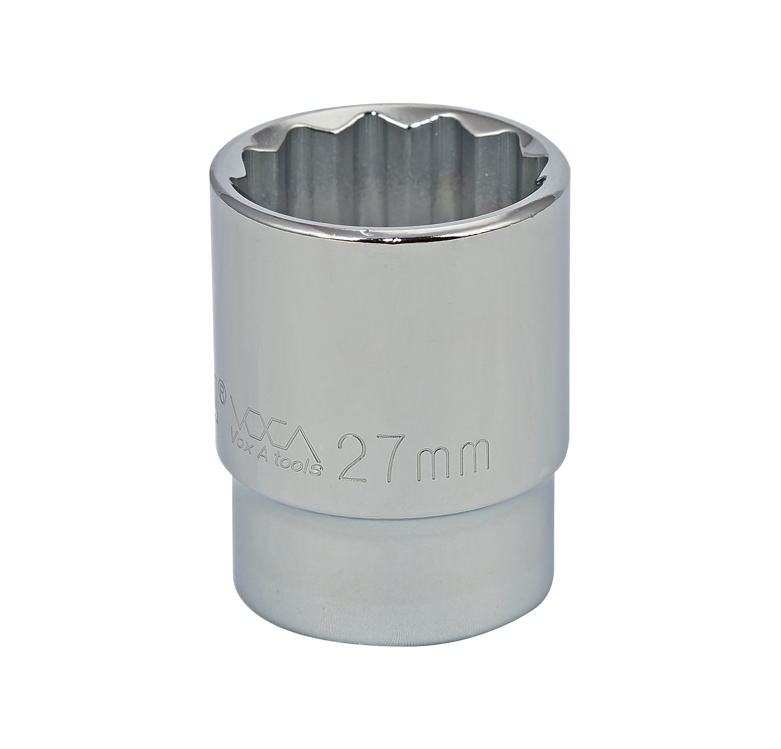 S24227 1/2" DRIVE METRIC SOCKET - 27 MM STANDARD 12 Point