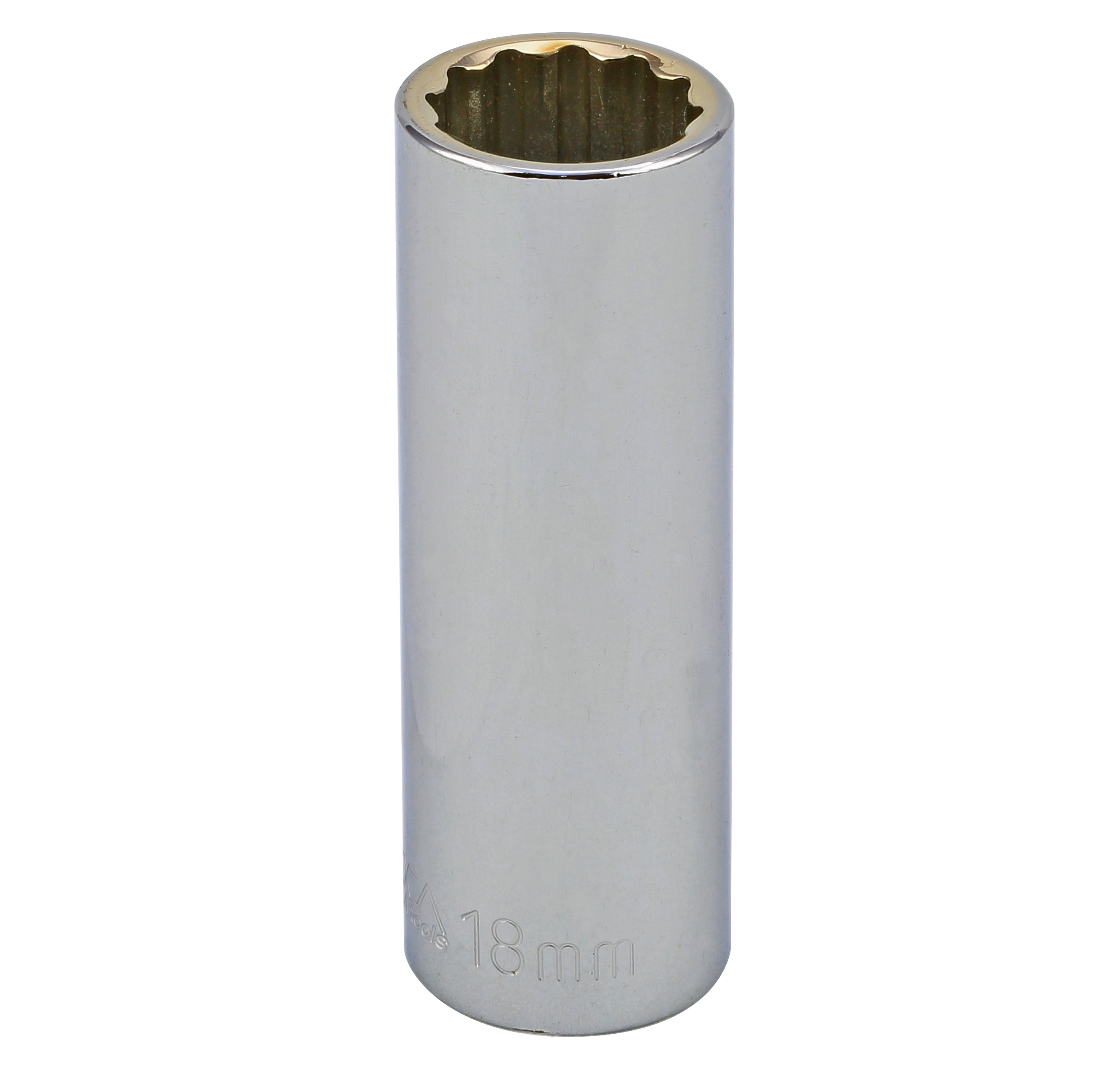 S24318 1/2" DRIVE METRIC SOCKET - 18 MM DEEP 12 Point