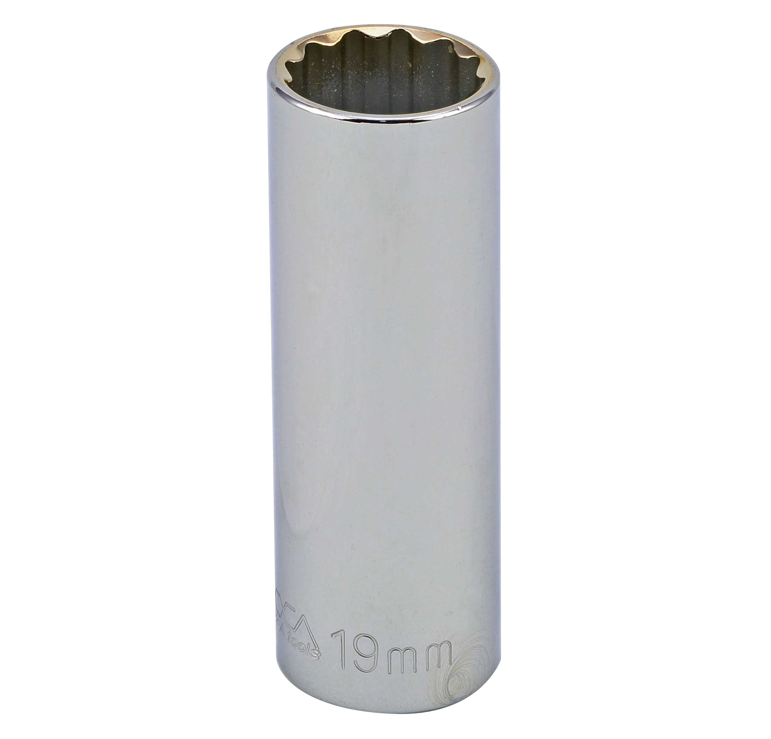S24319 1/2" DRIVE METRIC SOCKET - 19 MM DEEP 12 Point