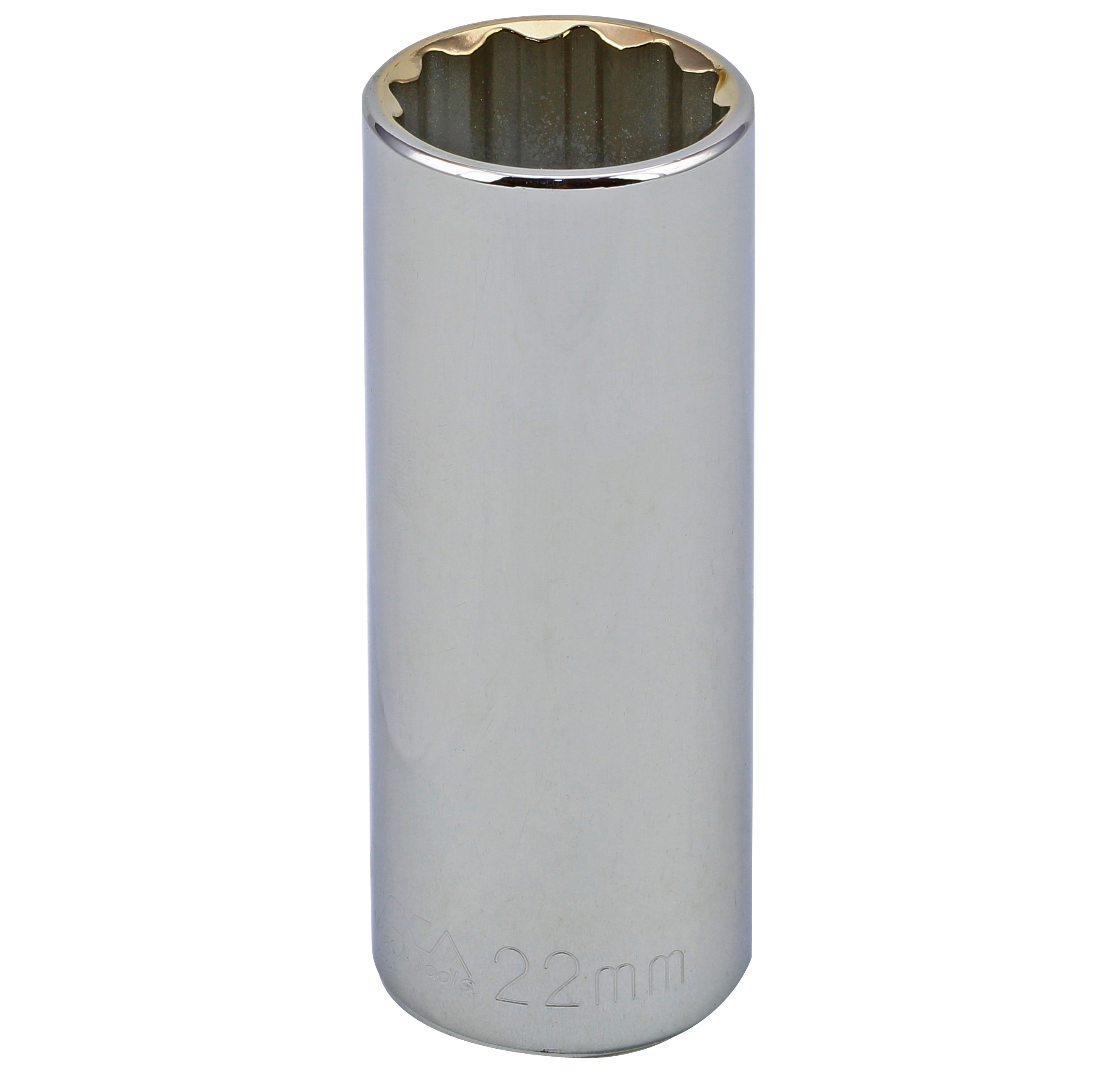 S24322 1/2" DRIVE METRIC SOCKET - 22 MM DEEP 12 Point