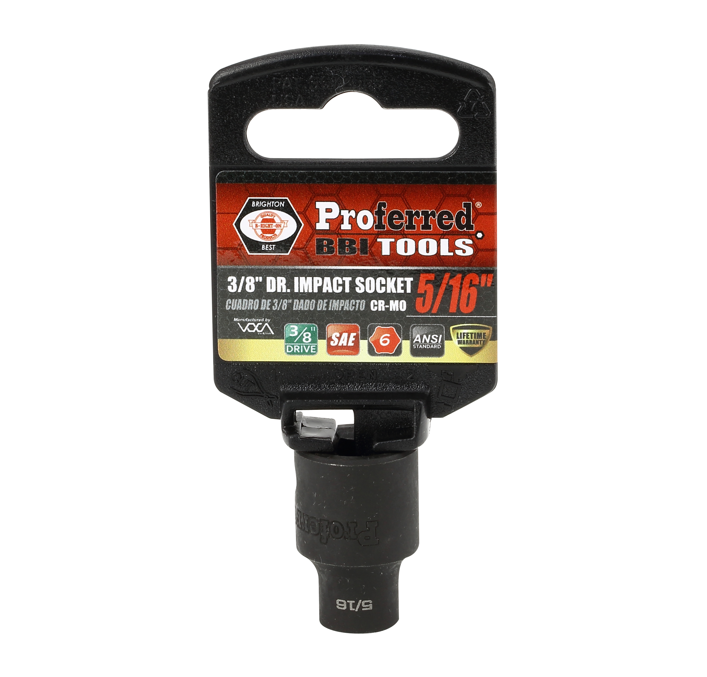 IMPACT 38 DRIVE SAE SOCKET IMPACT 38 DRIVE SAE SOCKET