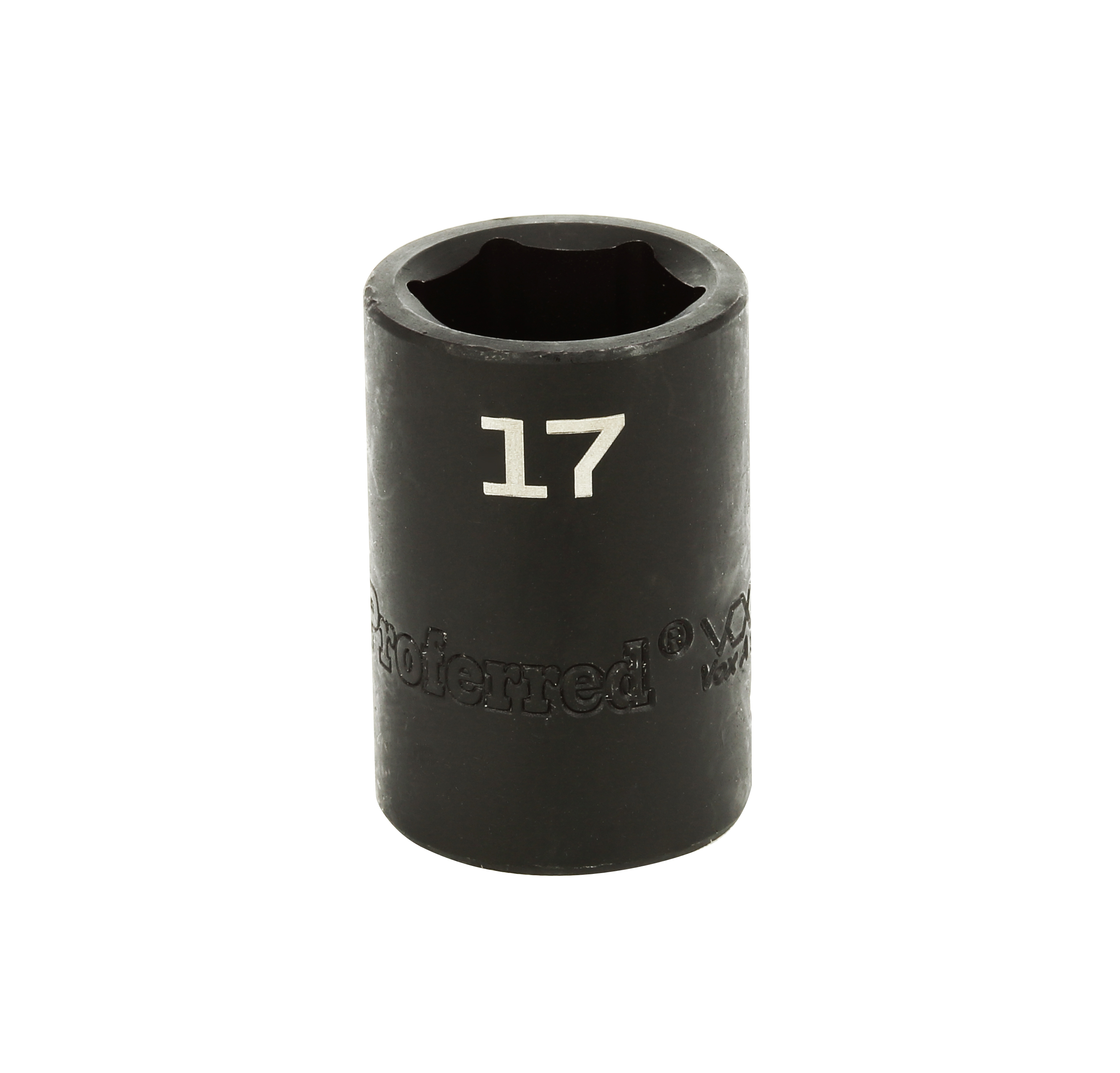 S33017 IMPACT 1/2" DRIVE METRIC SOCKET - 17 MM IMPACT 6 Point