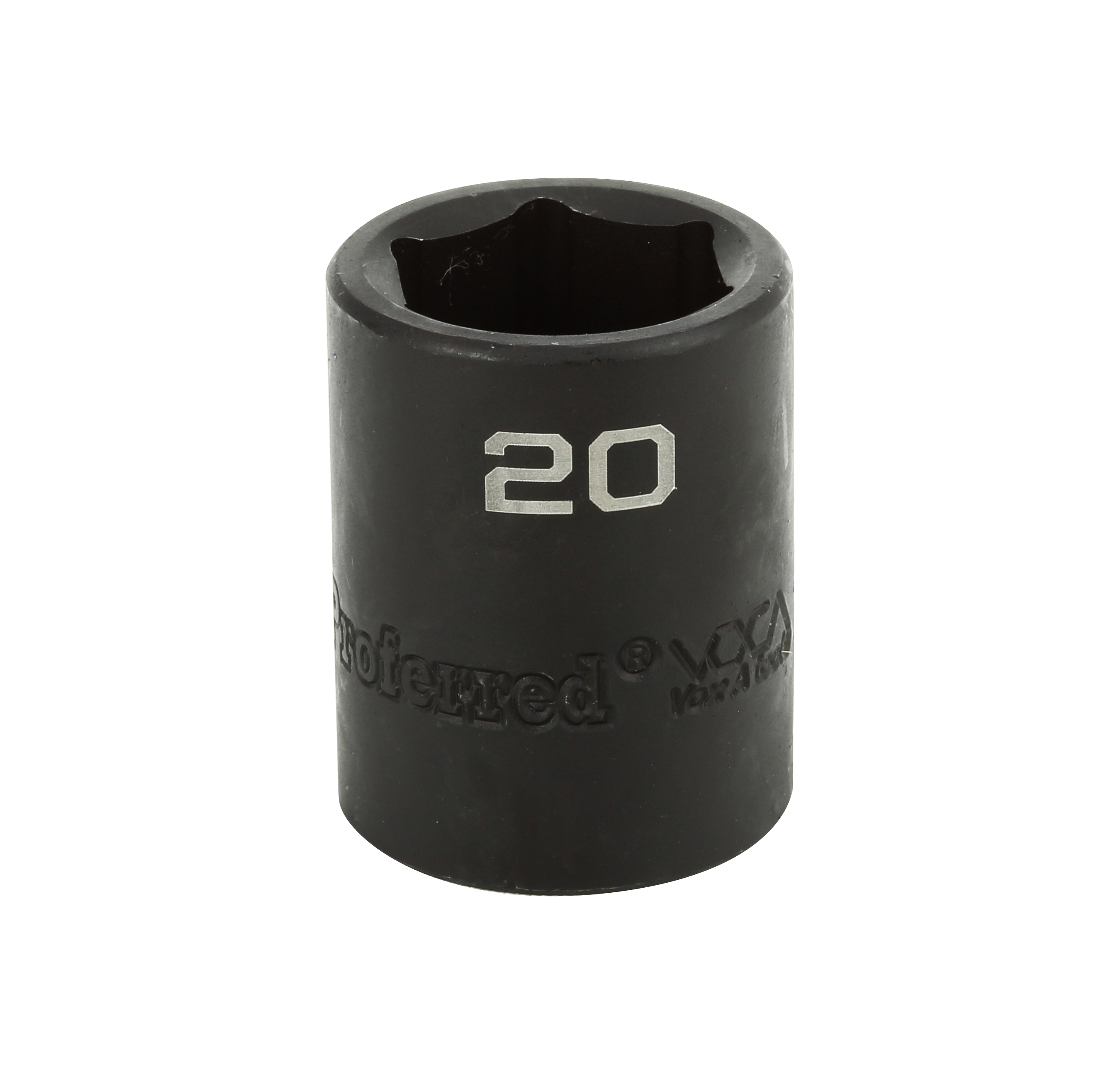 S33020 IMPACT 1/2" DRIVE METRIC SOCKET - 20 MM IMPACT 6 Point