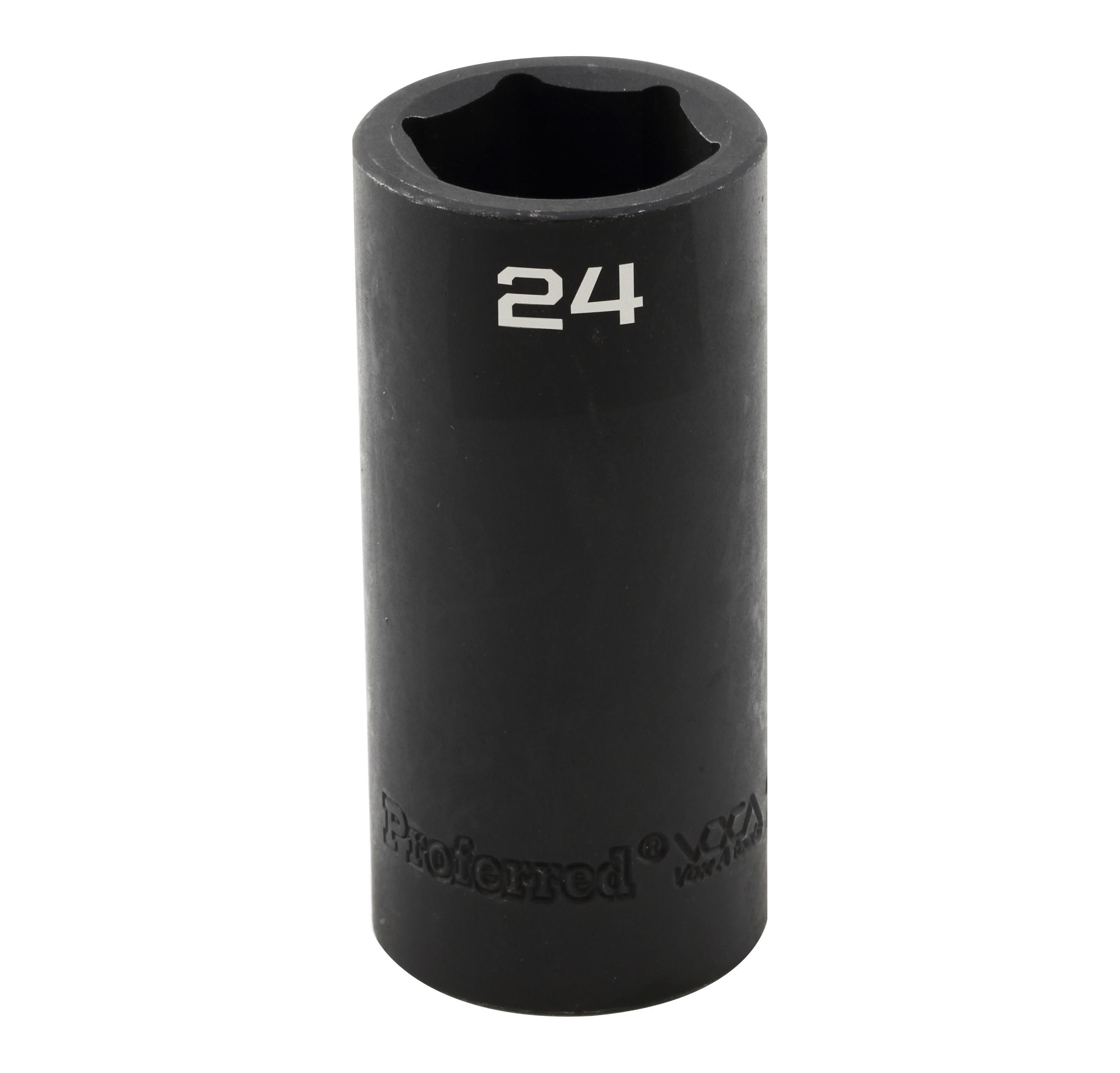 S33124 IMPACT 1/2" DRIVE METRIC SOCKET - 24 MM DEEP IMPACT 6 Point