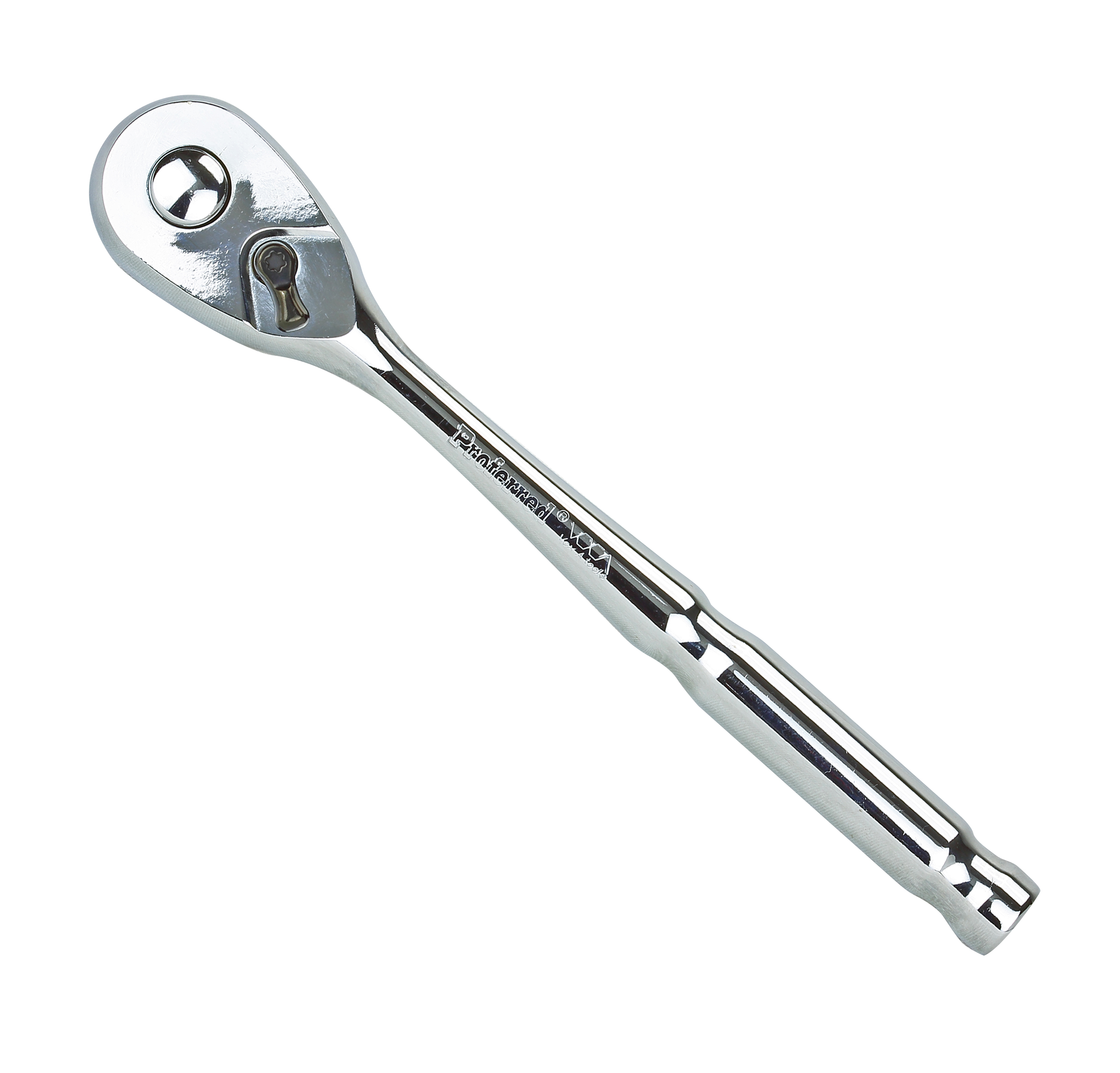 S40101 PEAR RATCHET HANDLE (NO MARK) - 3/8" Drive (72 Teeth) 8" HANDLE