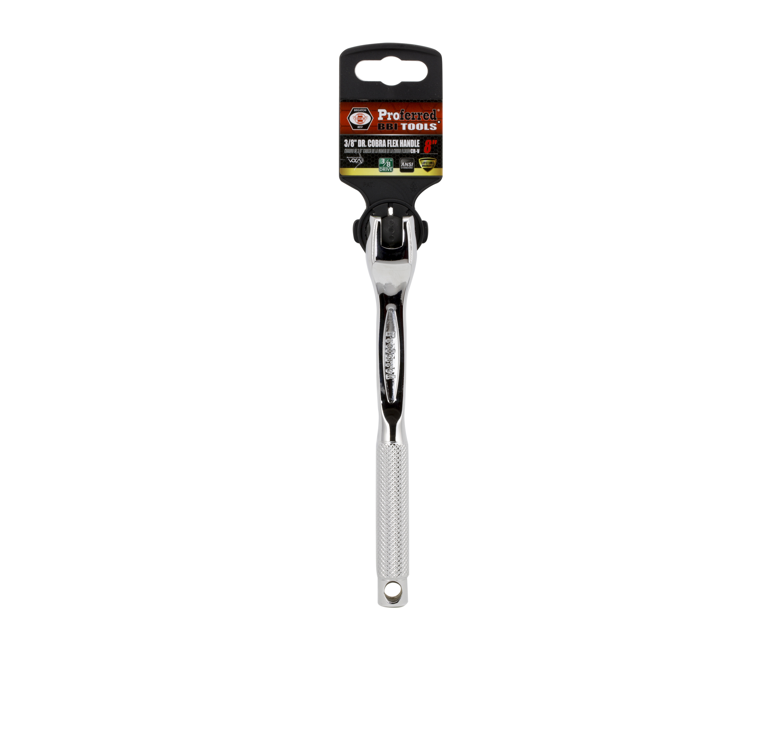 S42101 COBRA FLEX HANDLE (BREAKER BAR) - 3/8" Drive 8" HANDLE