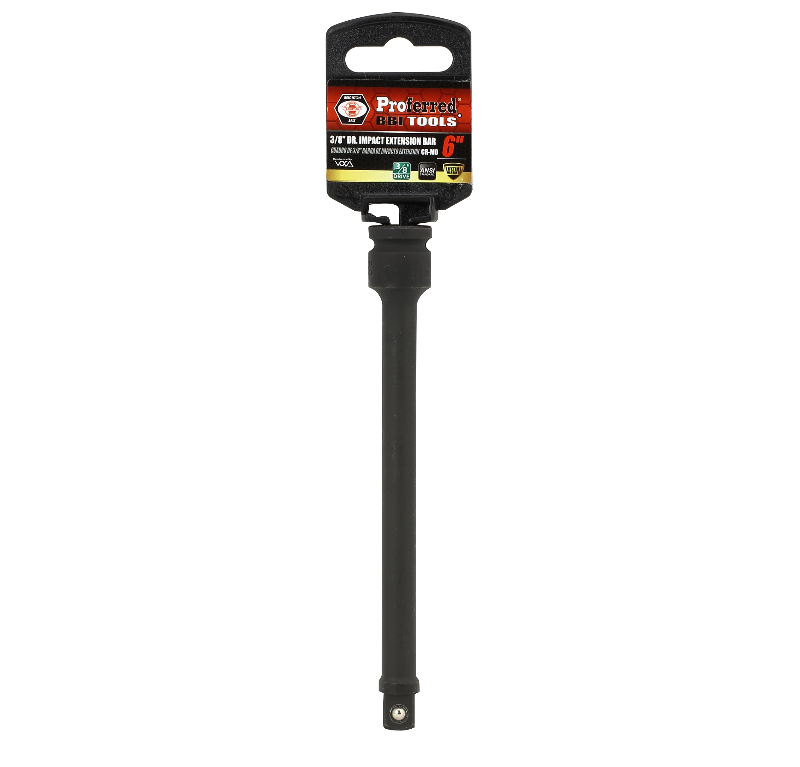 S44102 DRIVE IMPACT EXTENSION BAR - 3/8" Drive,6"