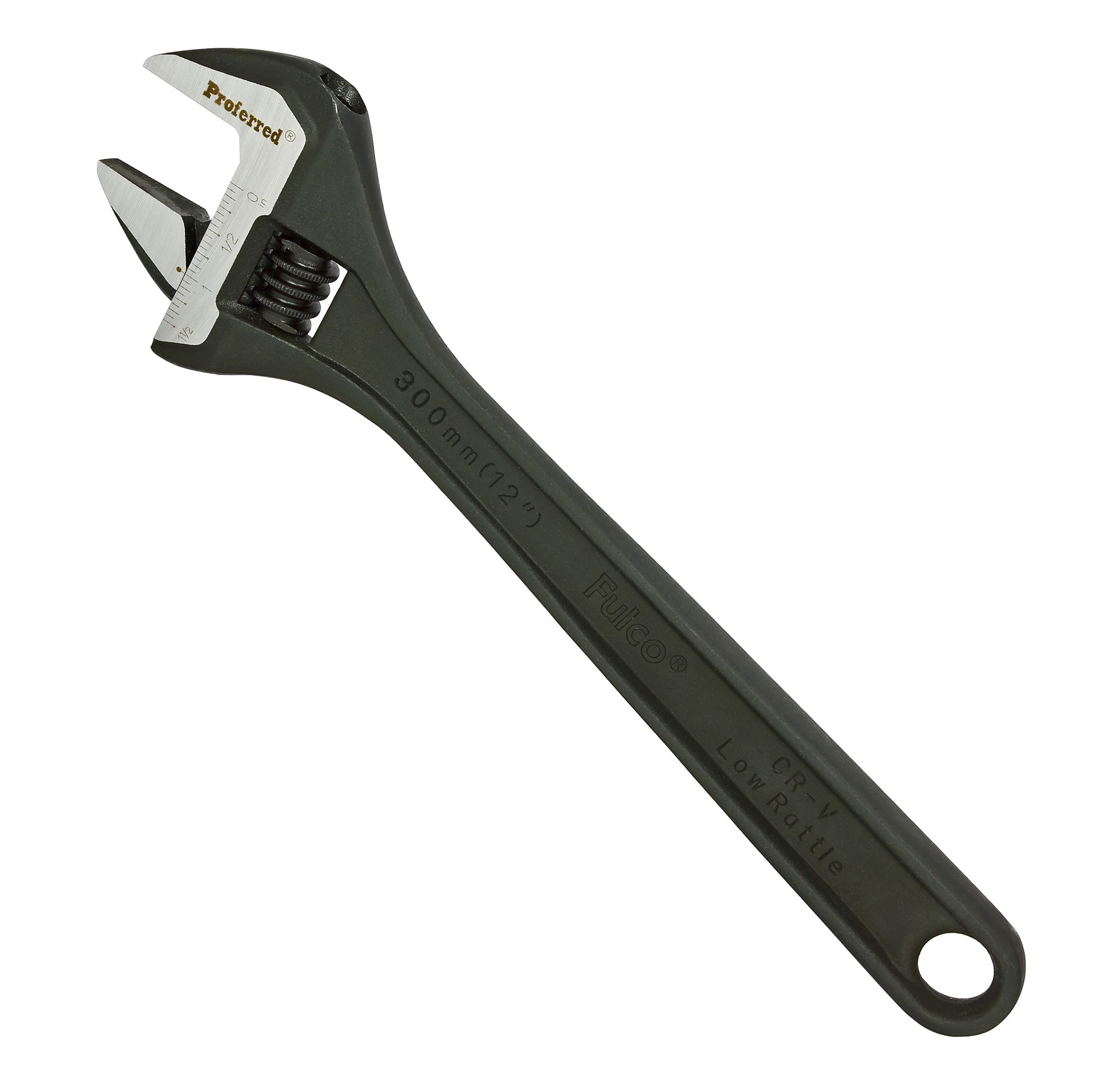 T05045 PROFERRED STANDARD ADJUSTABLE WRENCH, PHOS FINISH - 12",PHOSPHATE